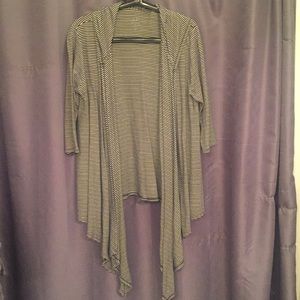 Anne Klein hooded cardigan